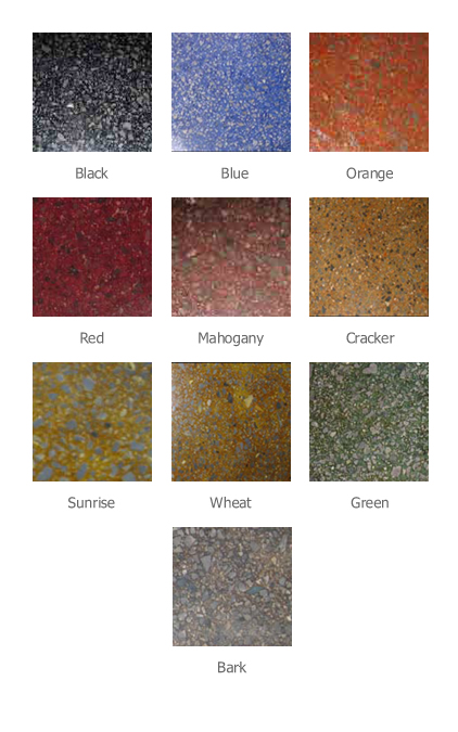 Coloured Polished Concrete - Ecoflor Polished Concrete Floor Colours